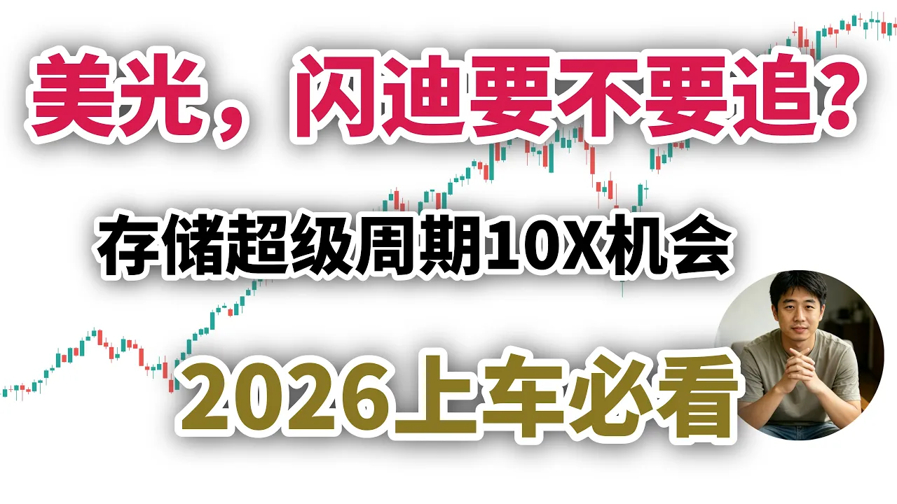 存储超级周期深度解析：美光MU、闪迪SNDK、希捷STX，谁还有10X机会？