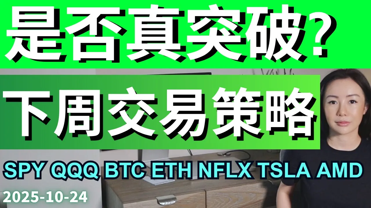美股新高后还能涨吗？QQQ/SPY关键压力位与个股机会全解析