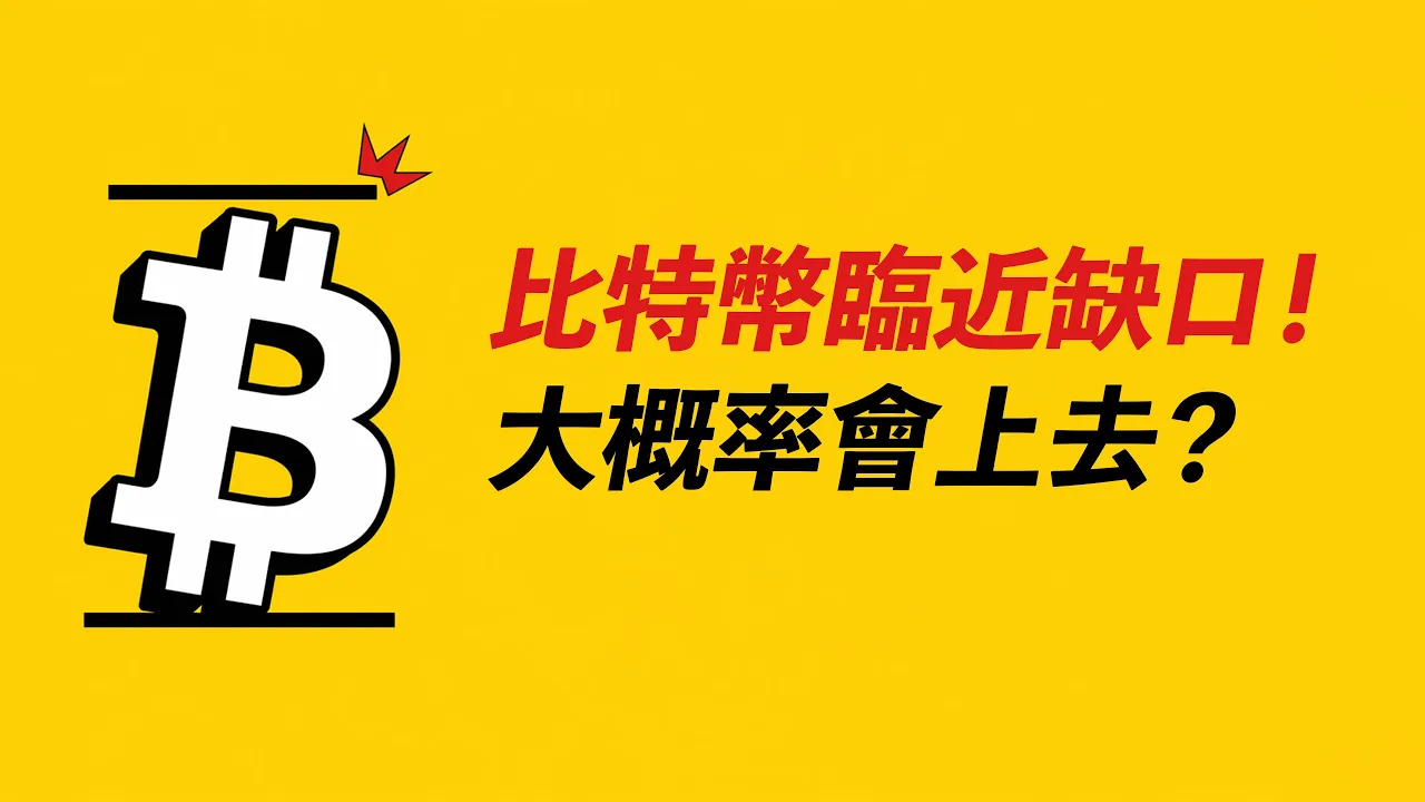 比特币缺口大概率将被回补，资金费率极度负值暗示空头陷阱