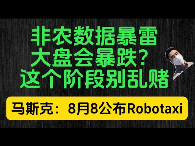 非农数据暴雷压制降息预期，美股行情分析：特斯拉160美元生死线与市场博弈逻辑