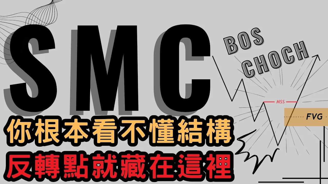 SMC结构转换实战：掌握'底底顶/顶顶底'口诀，精准狙击反转点