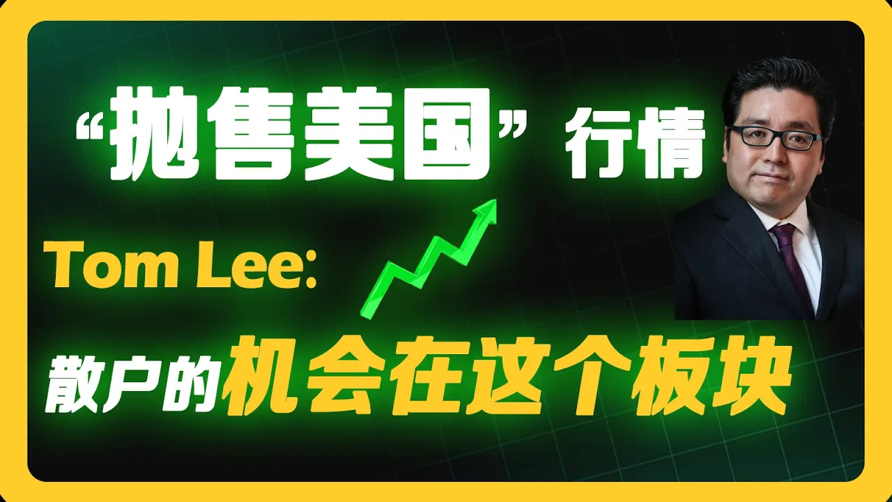 '抛售美国'浪潮下，Tom Lee指出散户真正的机会所在