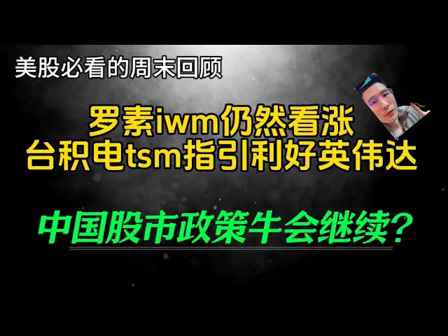 台积电超预期指引点燃英伟达行情，罗素2000与A股政策牛下一步怎么走？