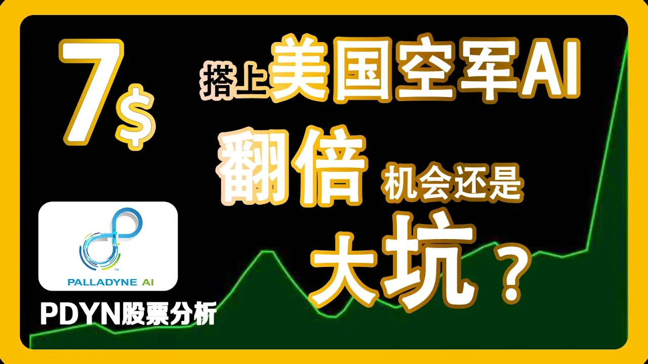 PDYN Palladyne AI深度分析：空军AI机器人概念股，51倍市销率还能上车吗？