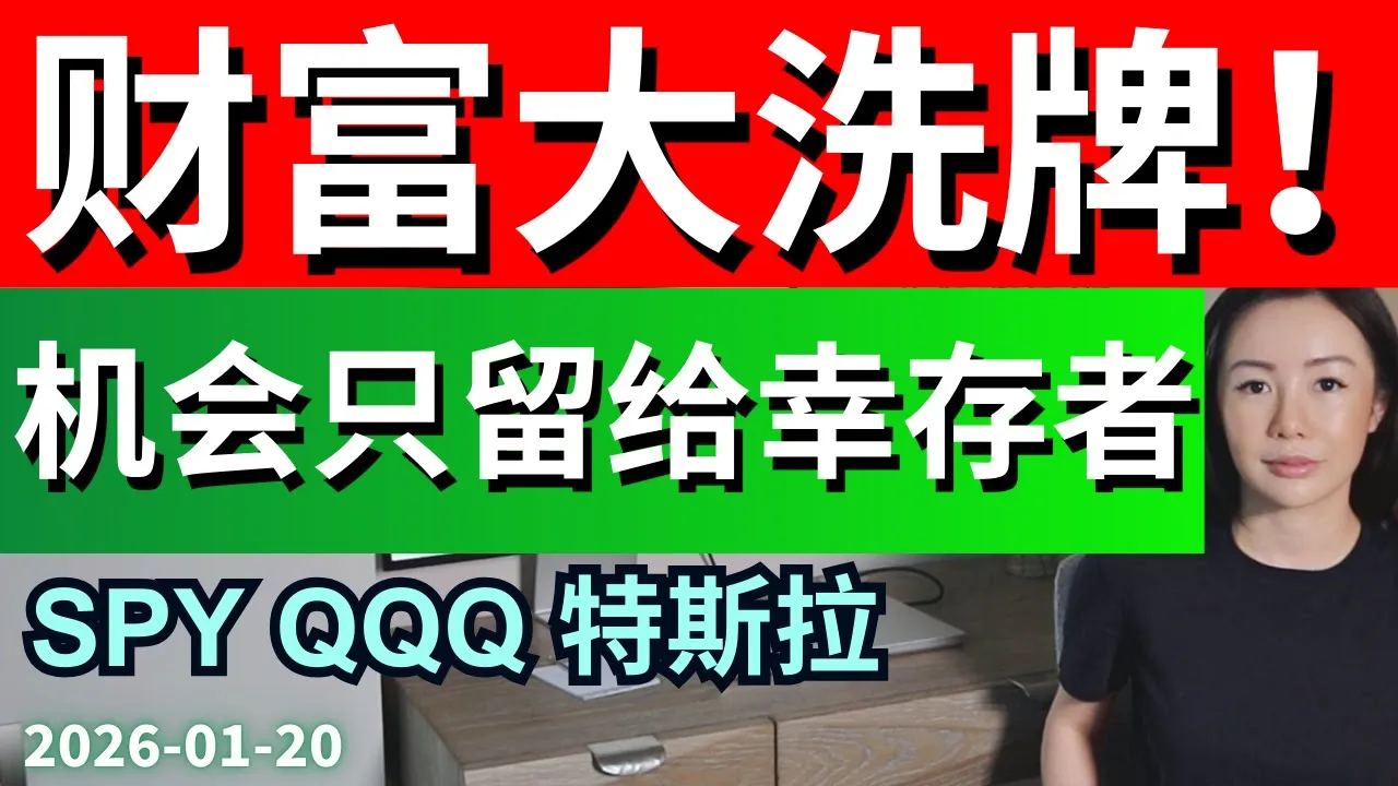 美股暴跌-2%背后真相：2026最大捡钱机会正在成形